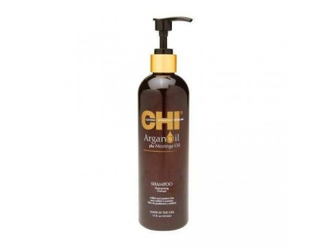 CHI Argan Oil Shampoo Šampūnas Su Argano Ir Moringų Aliejumi, 340 ml